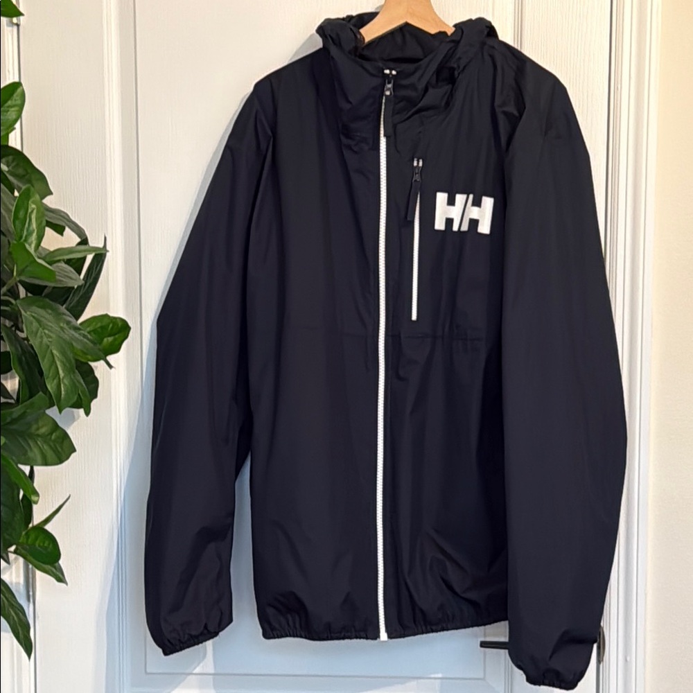 Helly Hansen Black Windbreaker